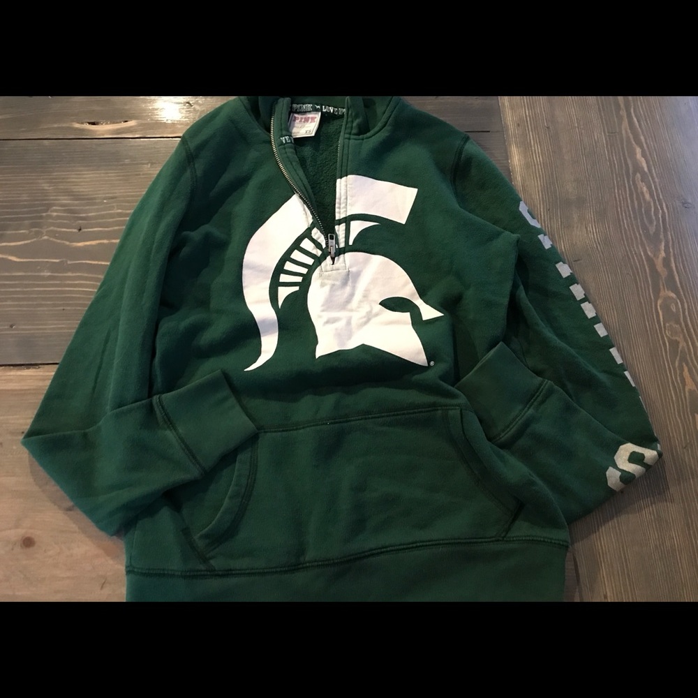 MSU Quarter Zip Sweatshirt